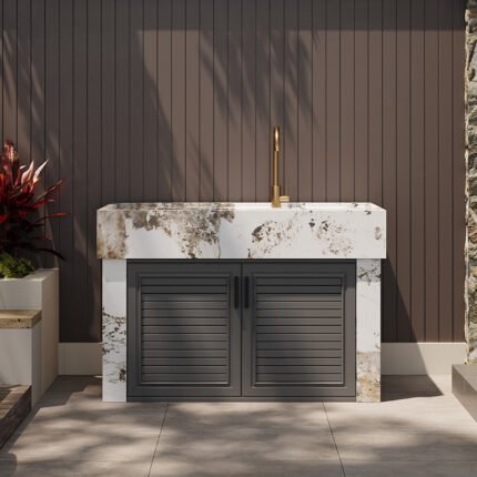 Laundry Sink | HW04 Multi-Material Design | Customizable Dimensions | Weatherproof Performance