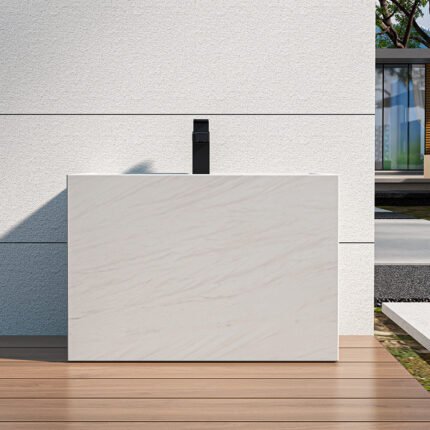 Mop Sink | HZHW001 Multi-Material Design | Customizable Dimensions | Weatherproof Performance