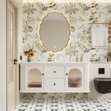 SIDSHA 556  Single Bathroom Vanity（Support customization）