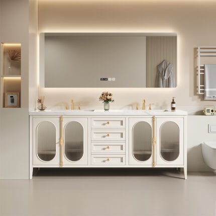 SIDSHA 601  Double Bathroom Vanity（Support customization）