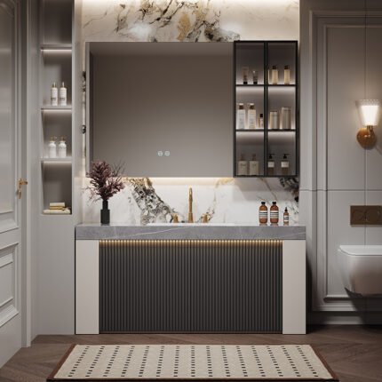 SIDSHA 660  Single Bathroom Vanity（Support customization）