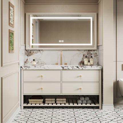 SIDSHA 646  Single Bathroom Vanity（Support customization）