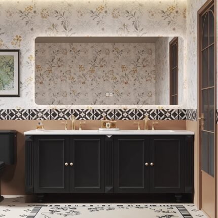 SIDSHA  Double Bathroom Vanity（Support customization）