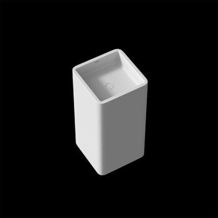 Corian One-Piece Countertop Sink | 009 Seamless Design | Customizable Colors & Dimensions | Premium Durability